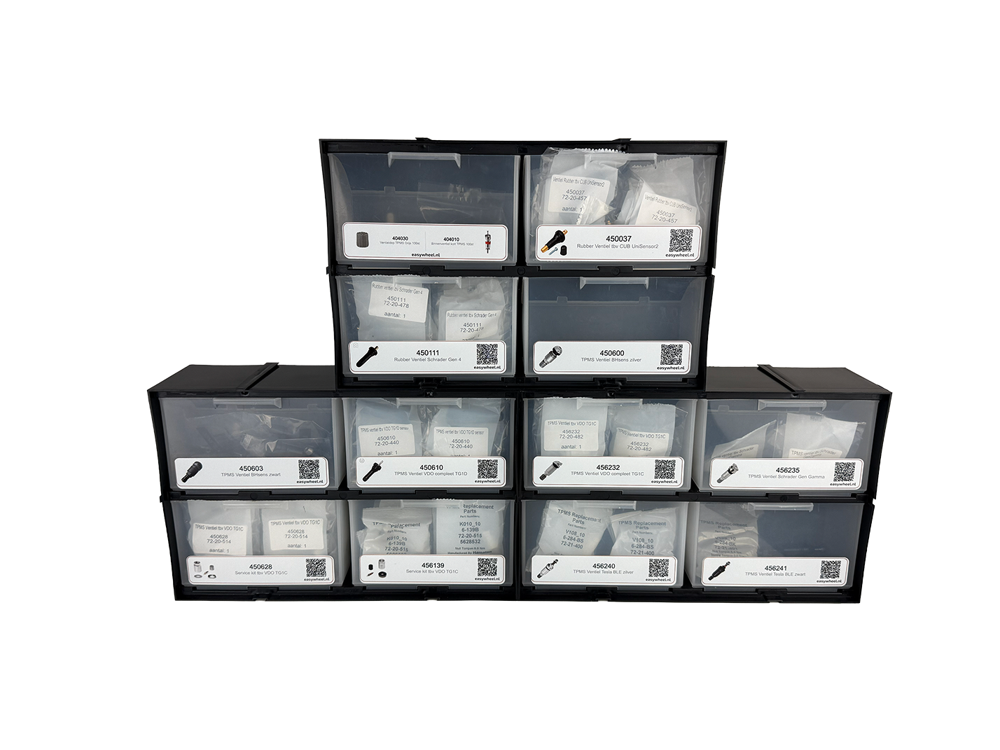 TPMS-opbergsysteem met 4 laden (leeg) - Afbeelding 2